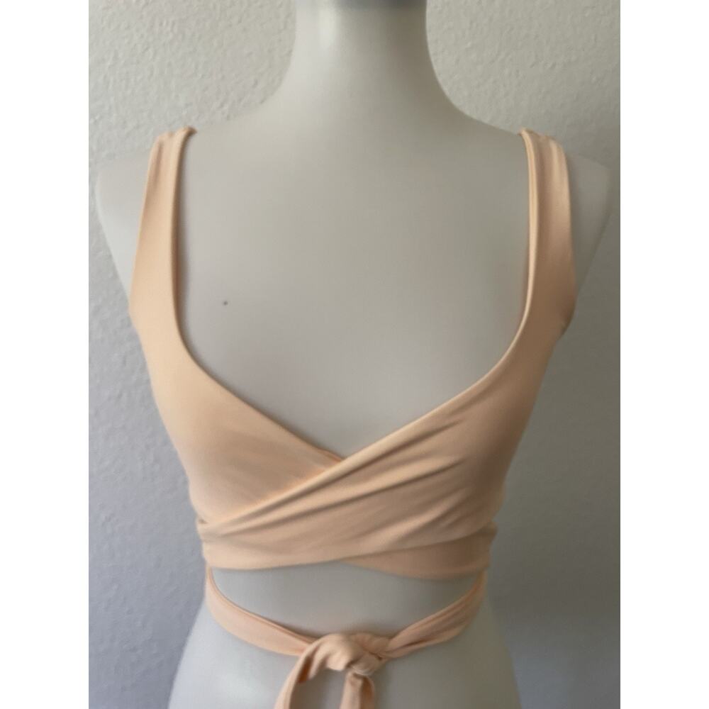 Aila Blue Swim Wrap Bikini Top Felix Swimwear Beach Summer Poolside - Picture 2 of 8